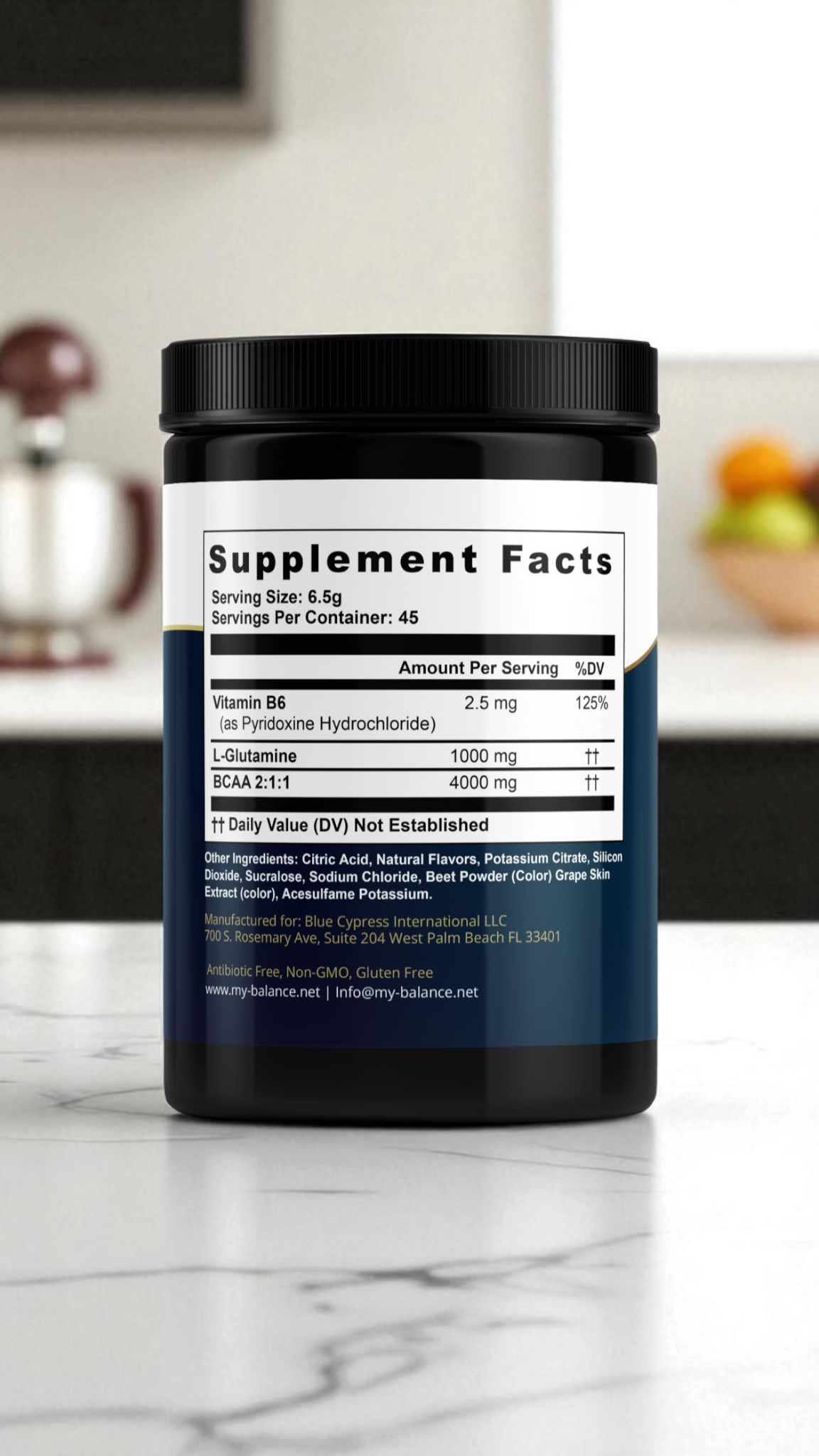 BCAA - Branched Chain Amino Acids by My Balance.