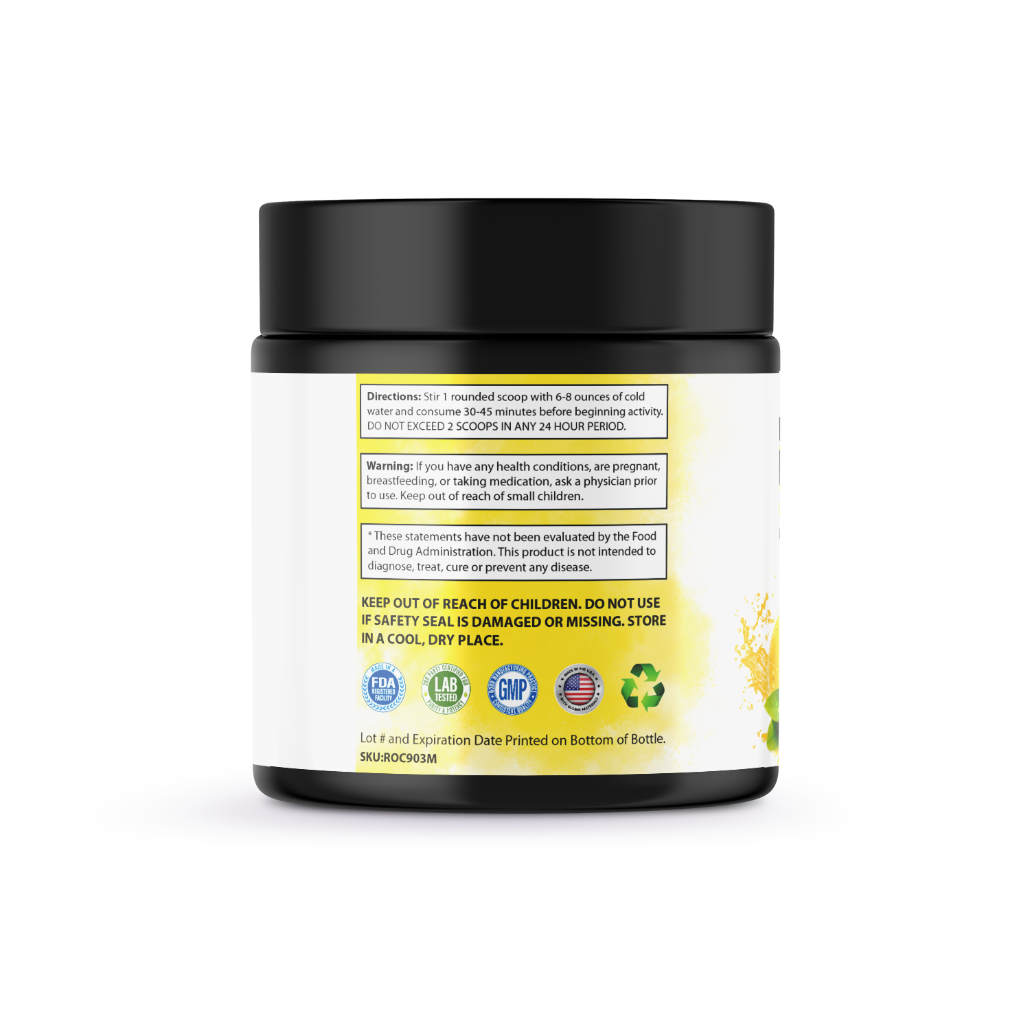 Creatine- Focus Lemonade by PureEx