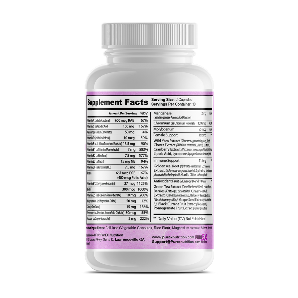 Multi-Vitamins Womens by PureEx.