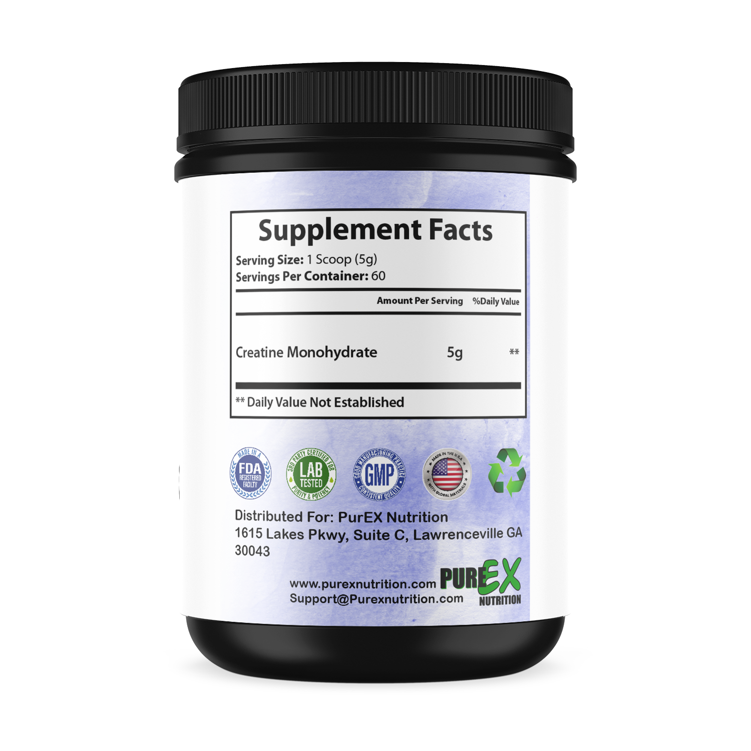 Creatine Monohydrate by PureEx