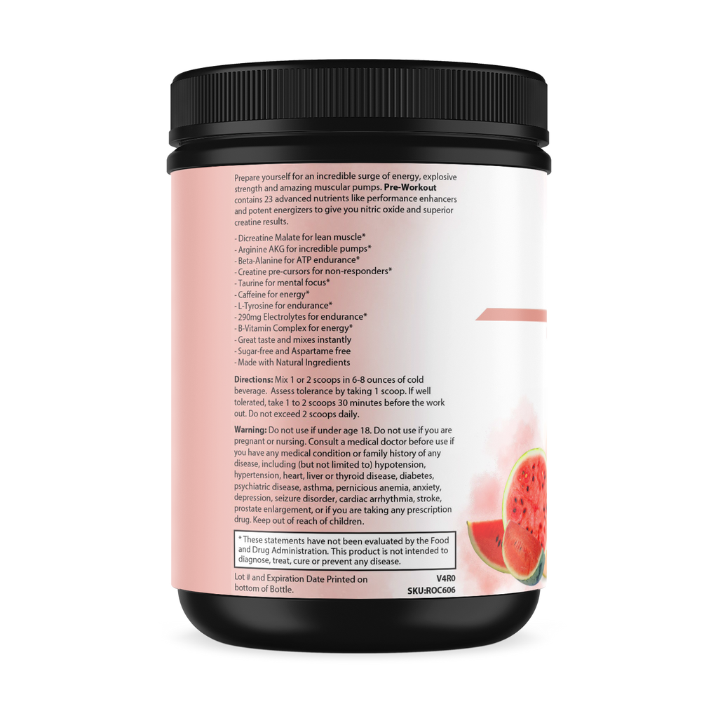 High performance Pure Energy pre-workout. By PureEx (honeydew watermelon)